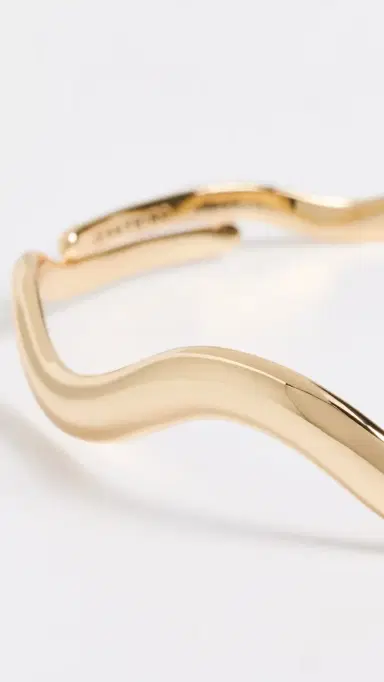 JENNY BIRD Ola Arm Cuff High Polish Gold One Size | Thumbnail 4