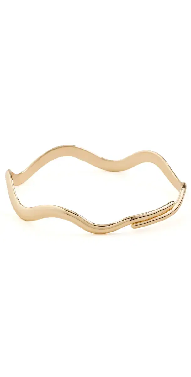 JENNY BIRD Ola Arm Cuff High Polish Gold One Size