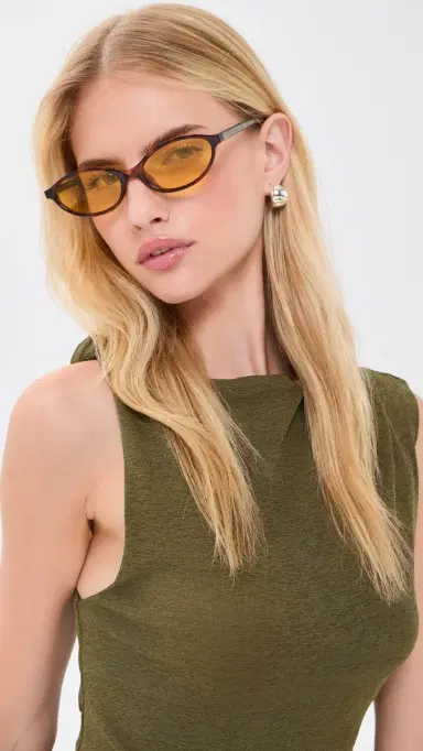 AIRE Earthshine Sunglasses Amber Tort One Size | Thumbnail 3