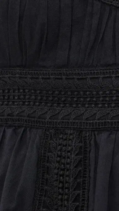 Ulla Johnson Romilly Cotton Dress Noir | Thumbnail 6