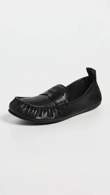 Acne Studios Leather Flats | Thumbnail 2 Acne Studios Leather Flats | Thumbnail 2
