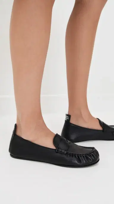 Acne Studios Leather Flats | Thumbnail 3 Acne Studios Leather Flats | Thumbnail 3
