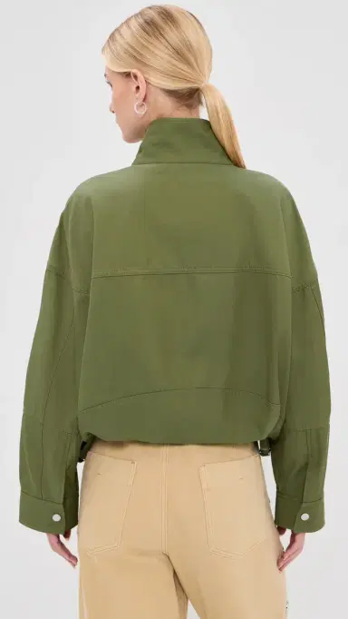 3.1 Phillip Lim Cropped Utility Balloon Jacket Olive | Thumbnail 3 3.1 Phillip Lim Cropped Utility Balloon Jacket Olive | Thumbnail 3