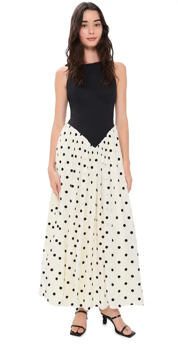 ROAME. Pamela Dress Heirloom Dot S