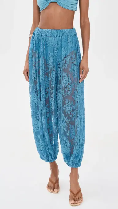 Sea Carmella Lace Balloon Pants Blue | Thumbnail 2 Sea Carmella Lace Balloon Pants Blue | Thumbnail 2