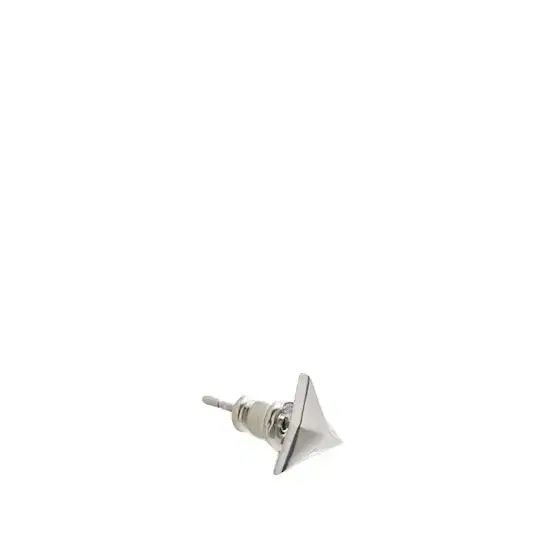 Fendi Single stud earring in the shape of the Cuneo