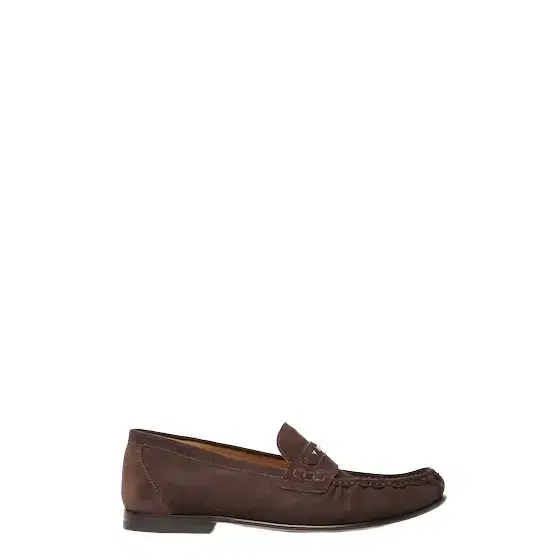 Fendi Loafers with a rounded toe and soft gathers running around