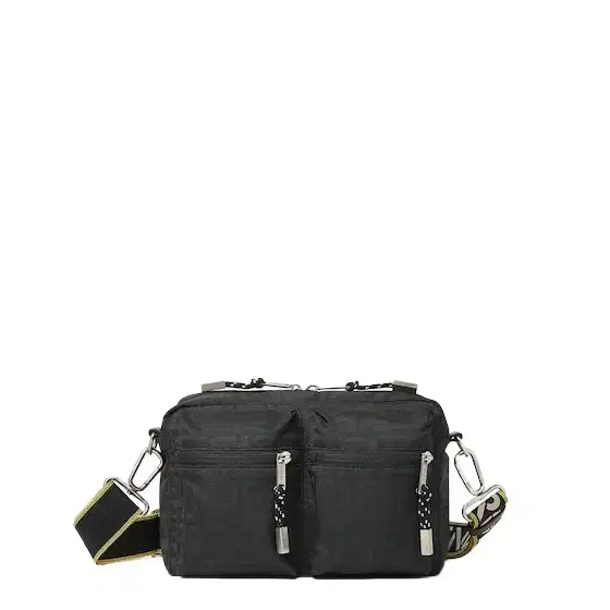 Fendi Camera case made of black Superlight FF Zucca technical