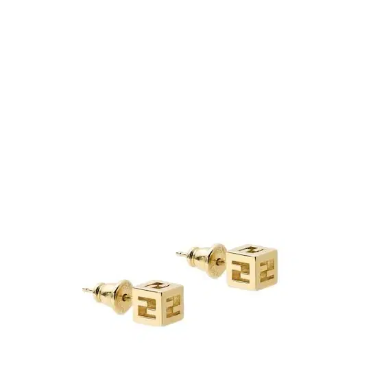 Fendi Faces Stud Earrings