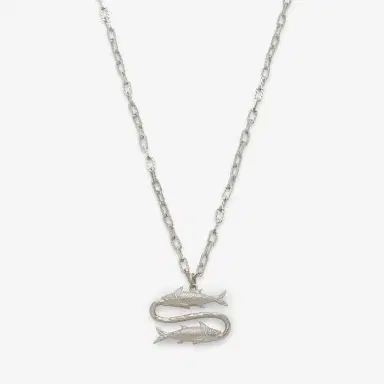 Fendi Zodiac Pisces Necklace | Thumbnail 3 Fendi Zodiac Pisces Necklace | Thumbnail 3