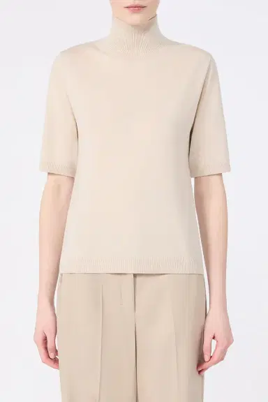 Max Mara Mock Neck Top | Thumbnail 2 Max Mara Mock Neck Top | Thumbnail 2