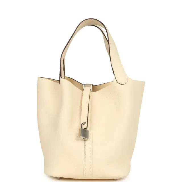 HERMÈS Hermes Picotin Lock 22 Nata Clemence Palladium Hardware
