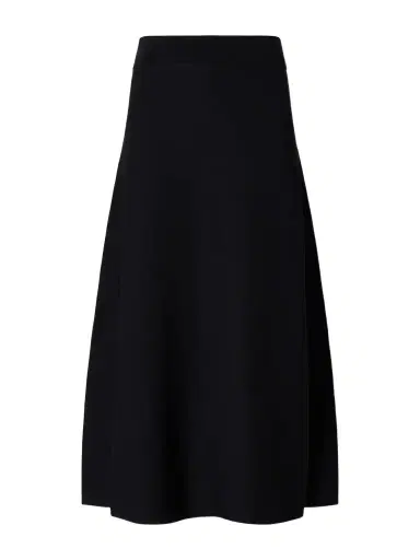 Max Mara Fuggito Crepe Midi Skirt | Thumbnail 1 Max Mara Fuggito Crepe Midi Skirt | Thumbnail 1