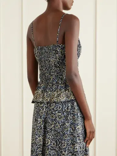 Ulla Johnson Anya Printed-cotton Tank | Thumbnail 3