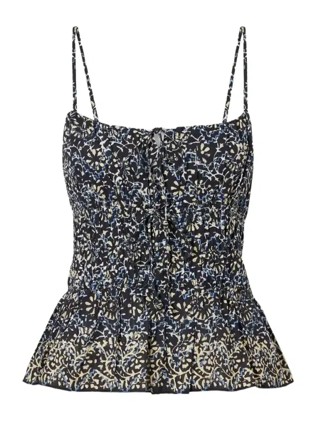 Ulla Johnson Anya Printed-cotton Tank