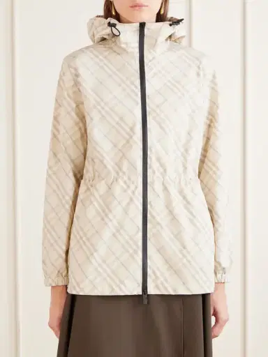 Burberry Checked Shell Jacket | Thumbnail 3