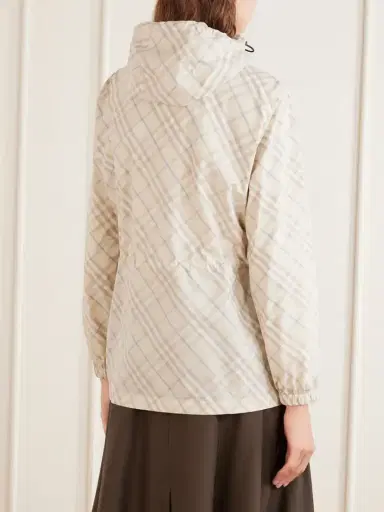 Burberry Checked Shell Jacket | Thumbnail 4