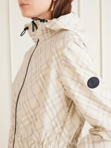 Burberry Checked Shell Jacket | Thumbnail 5