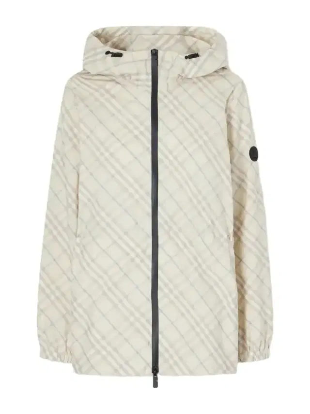 Burberry Checked Shell Jacket