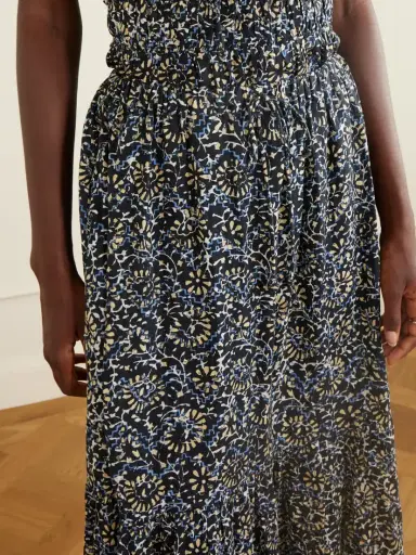 Ulla Johnson Olina Printed Cotton-blend Midi Skirt | Thumbnail 4 Ulla Johnson Olina Printed Cotton-blend Midi Skirt | Thumbnail 4