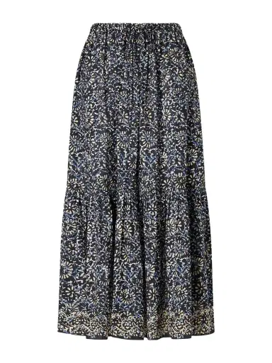 Ulla Johnson Olina Printed Cotton-blend Midi Skirt | Thumbnail 1 Ulla Johnson Olina Printed Cotton-blend Midi Skirt | Thumbnail 1