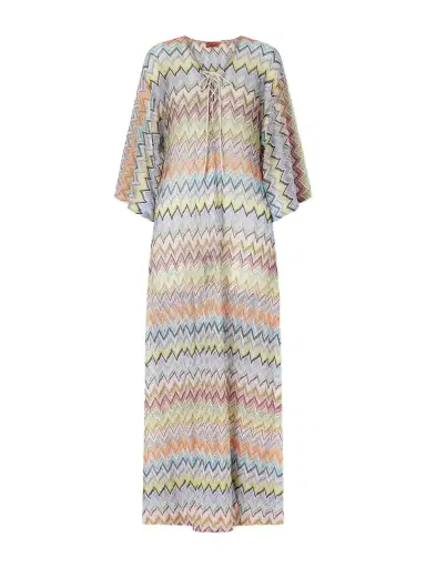 Missoni Striped Metallic Crochet-knit Coverup | Thumbnail 1 Missoni Striped Metallic Crochet-knit Coverup | Thumbnail 1