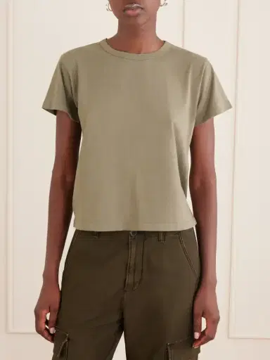 LESET The Margo Cotton-jersey T-shirt | Thumbnail 3