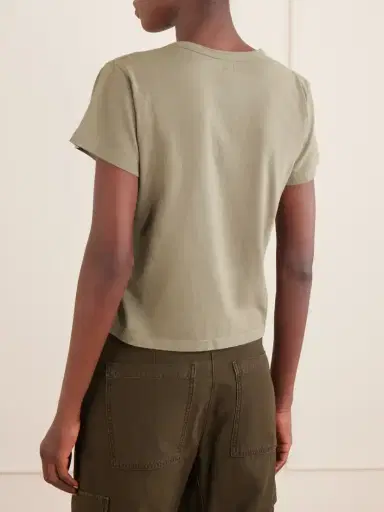 LESET The Margo Cotton-jersey T-shirt | Thumbnail 4