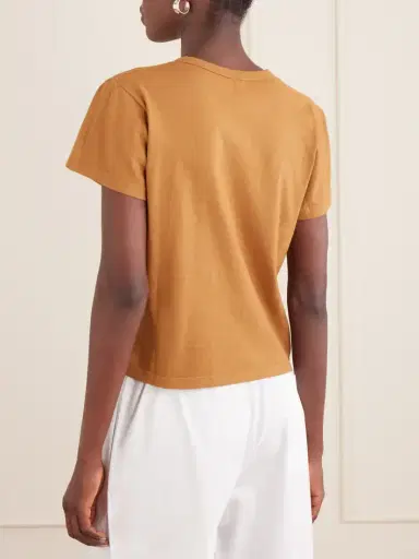 LESET The Margo Cotton-jersey T-shirt | Thumbnail 4