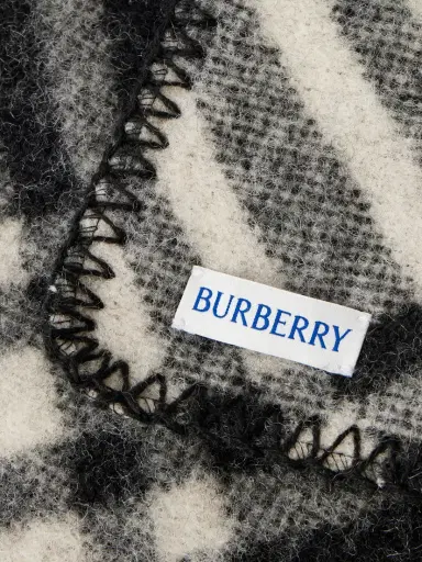 Burberry Checked Wool Scarf | Thumbnail 3 Burberry Checked Wool Scarf | Thumbnail 3