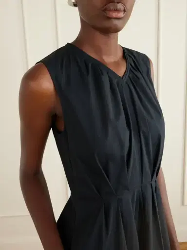 Proenza Schouler White Label Kailey Cotton-blend Poplin Midi Dress | Thumbnail 4 Proenza Schouler White Label Kailey Cotton-blend Poplin Midi Dress | Thumbnail 4