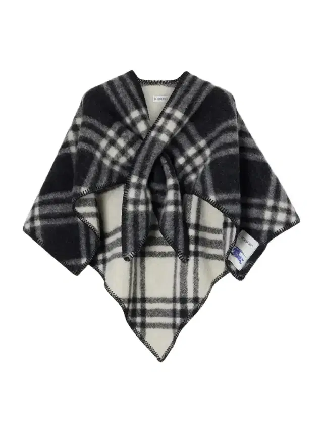 Burberry Checked Wool Scarf