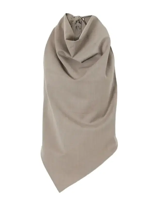 St. Agni Backless Wool-blend Top