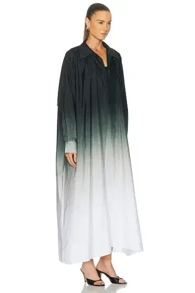 Norma Kamali Super Oversized Midcalf Shirt Dress | Thumbnail 3 Norma Kamali Super Oversized Midcalf Shirt Dress | Thumbnail 3