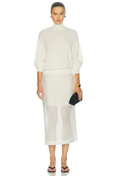 SAME Relaxed Cashmere Turtleneck Sweater | Thumbnail 4 SAME Relaxed Cashmere Turtleneck Sweater | Thumbnail 4