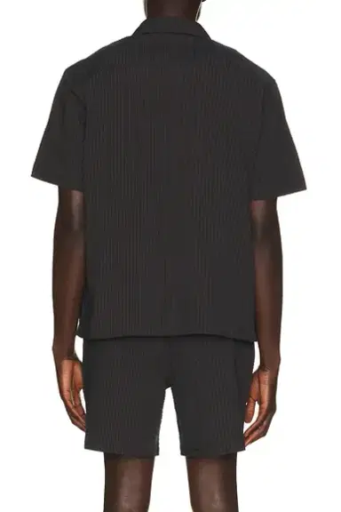 Percival Rowan Seersucker Boxy Shirt | Thumbnail 3