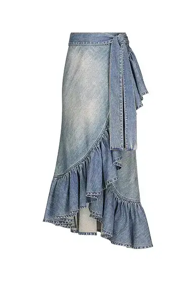 ALAÏA ALAΪA Ruffle Skirt