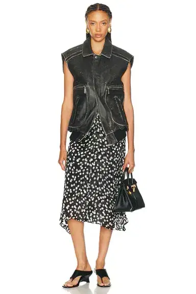 RABANNE Oversized Sleeveless Jacket | Thumbnail 4 RABANNE Oversized Sleeveless Jacket | Thumbnail 4