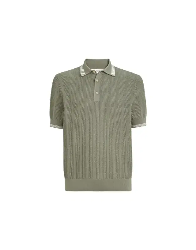 Brunello Cucinelli Cotton knit polo