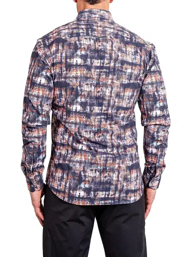 Maceoo Men's Fibonacci Stretch Ascension Shirt - Black | Thumbnail 5 Maceoo Men's Fibonacci Stretch Ascension Shirt - Black | Thumbnail 5