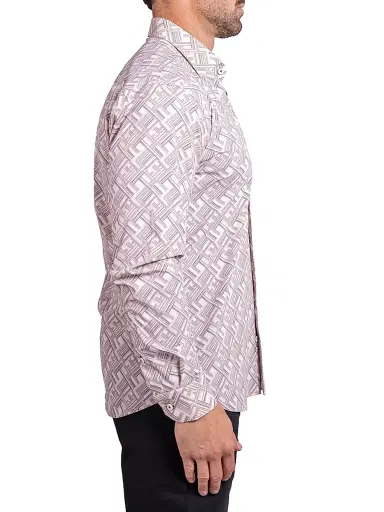 Maceoo Men's Fibonacci Stretch Ascension Shirt - White | Thumbnail 7 Maceoo Men's Fibonacci Stretch Ascension Shirt - White | Thumbnail 7