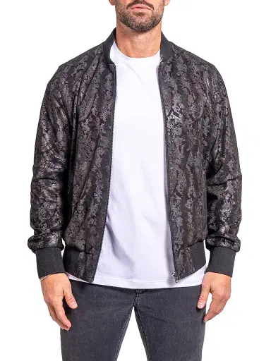 Maceoo Men's Ascension Leather Jacket - Black - Size XXXL | Thumbnail 2