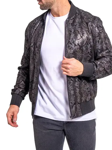 Maceoo Men's Ascension Leather Jacket - Black - Size XXXL | Thumbnail 4