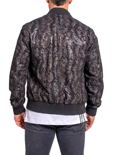 Maceoo Men's Ascension Leather Jacket - Black - Size XXXL | Thumbnail 6