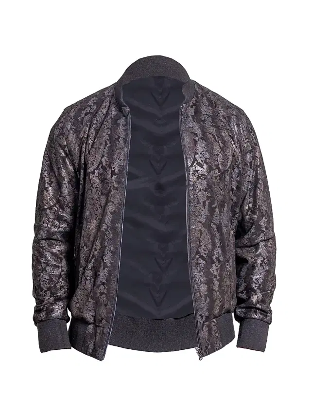 Maceoo Men's Ascension Leather Jacket - Black