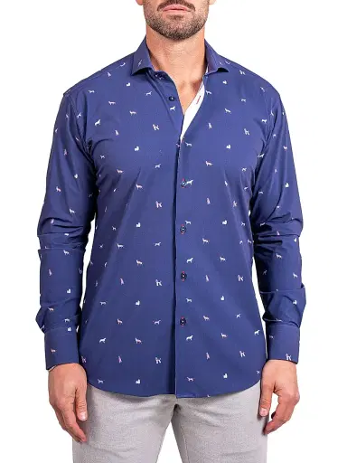Maceoo Men's Einstein Stretch Ascension Shirt | Thumbnail 2