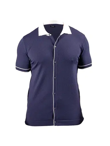 Maceoo Men's Button Polo Shirt | Thumbnail 1 Maceoo Men's Button Polo Shirt | Thumbnail 1