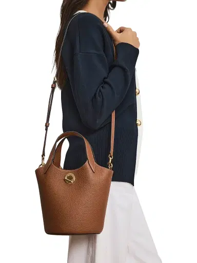 Veronica Beard Women's Anchor Leather Bag | Thumbnail 2 Veronica Beard Women's Anchor Leather Bag | Thumbnail 2