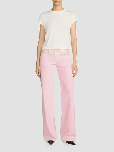 Frame Women's Amelia Gray x The Gray Denim Wide-Leg Low Jeans | Thumbnail 2 Frame Women's Amelia Gray x The Gray Denim Wide-Leg Low Jeans | Thumbnail 2