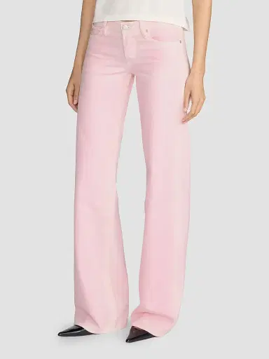 Frame Women's Amelia Gray x The Gray Denim Wide-Leg Low Jeans | Thumbnail 7 Frame Women's Amelia Gray x The Gray Denim Wide-Leg Low Jeans | Thumbnail 7